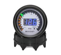 Manómetro, Indicador de presión de impulso HD, barra Digital PSI, medidor de Turbo Boost, voltímetro, 52mm, 12V LED, Kit de carreras con controlador de presión Turbo(Boost gauge bar)