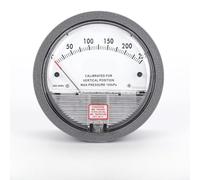 Manómetro manómetro de presión diferencial con pantalla analógica para medición precisa de la presión de aire en microelectrónica y HVAC (0-250pa)