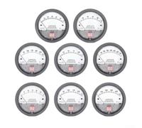 Manómetro manómetro de presión diferencial con pantalla analógica para medición precisa de la presión de aire en microelectrónica y HVAC (0-750pa)