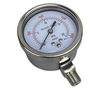 Manómetro, Manómetro microcalibrable de mmH2O y kPa con múltiples rangos, 60 mm G1/4"(-10 to 0kpa)
