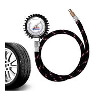 Manometro Per Pressione Pneumatici Automobilistici - Misuratore Preciso Robusto Facile Da Leggere Portatile, Controllore Della Pressione 'Aria Per Automobili,Per Motocicli Bici Camion Veicoli E B