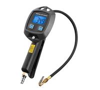 Manometro Presion Neumaticos Con boquillas de manguera de inflado, medidor de presión de neumáticos for automóvil, 0-255 PSI, 0-18 Bar, monitor de inflado, manómetro for neumáticos de motocicleta y bi