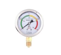 Manómetro sísmico de acero inoxidable YN60/25/40MPA, manómetro aceite hidráulico, agua, a prueba golpes 2,5 0-6mpa 60 kg M14*1(0-1.6mpa)