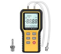 Manómetros, Portátil Manómetro Comprobador de presión de gas manómetro doble puerto medidor de gas HVAC Tester12 unidades seleccionables Manómetro portátil digital (±20,68 kPa / ±2,999 psi)
