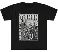 Manon Blackbeak T Shirt Throne of Glass Sarah J Maas Rowan Whitethorn ACOTAR tee Black