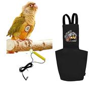 MANON ROSA Juego de correa de pañales para pájaros, lavables, reutilizables, hechos a mano, capa interior impermeable, protector para loros, pañales, periquitos, guacamayos, periquitos, canarios