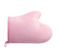 Manopla Autobronceadora, Manopla Aplicadora Para Autobronceado, Aplicador De Felpa Reutilizable Lavable a Máquina con Dedo para Spray Lociones Mousse en Cuerpo y Rostro