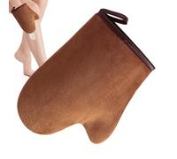 Manopla Autobronceadora,Manopla Para Bronceado Sin Sol | Aplicador Floqueado Ultra Lavable a Máquina con Dedo para Sprays Lociones y Espuma en Rostro Mujeres y Hombres