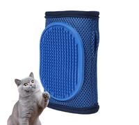 Manopla de baño de aseo para perros, masaje de mascotas, espuma con baño de cachorro, pelaje cepillado con higiene del perro, cerdas de silicona, apto para cuidado veterinario, spa en casa, baño de