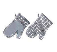 Manopla de horno, antideslizante, antiquemaduras, 1 par, guantes de horno resistentes al calor, para cocina, rutina, parrilla, cocina, seguridad diaria