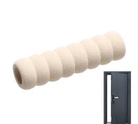 Manopla de seguridad con perilla: bloqueador de contacto a prueba de heladas, cojín de impacto para habitación infantil con tela elástica, barrera antichispas que absorbe los golpes, incluye forro lav