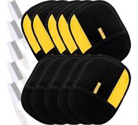 Manopla Quita Pelos Mascota, 2/5/10 Piezas Guante Removedor Pelo Mascotas, Reusable Pet Hair Remover Glove, Magnéticos Estático Guante Quitapelos Mascotas Aseo for Ropa, Sofás, Alfombras(10pcs,1)