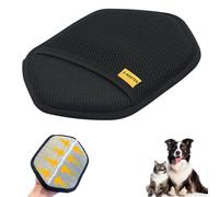 Manopla Quita Pelos Mascota,Guante Removedor Pelo Mascotas, Guantes de Aseo para Mascotas de Doble Cara,para Ropa,Sofá,Alfombra, Quitapelos Mascotas Reutilizable,Guante Recogedor Pelo Gato (Negro)