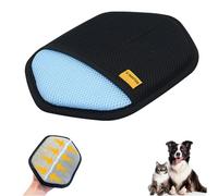 Manopla Quita Pelos Mascota,Guante Removedor Pelo Mascotas, Guantes de Aseo para Mascotas de Doble Cara,para Ropa,Sofá,Alfombra, Quitapelos Mascotas Reutilizable,Guante Recogedor Pelo Gato (Azul)