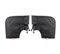 Manoplas aisladas para manillar de motocicleta, con bloqueo de viento que ofrecen resistencia a la intemperie y blindaje térmico, cubiertas de barra de motos de nieve, equipo de turismo de invierno