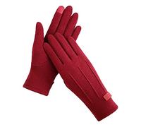 Manoplas cálidas de invierno 2026 para mujer, para otoño e invierno, guantes finos para ciclismo, conducción, moda, elegante, marca de letra, resistente al viento, para esquí, correr, deportes