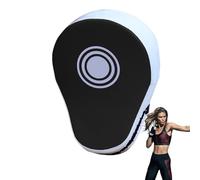 Manoplas Curvas Boxeo - Palas Entrenamiento | Guantes Golpeo | Duraderas Palas PU para Golpes Directos Crochet En Thai Kickboxing, Diseño Ergonómico Correa Ajustable Agarre