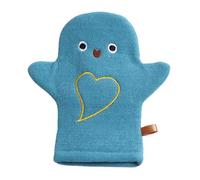 Manoplas de baño, paños de baño, tela de esponja suave de doble cara con diseño de ballena para cara, cuerpo, manos, limpieza del cuero cabelludo, ducha
