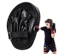 Manoplas de boxeo de mano con enfoque curvado, equipo de entrenamiento de boxeo y artes marciales mixtas, gancho ajustable para hombres y mujeres, acolchado grueso, equipo de kickboxing y Muay Thai