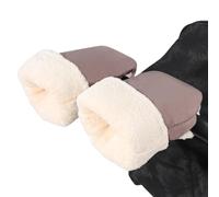 Manoplas de cochecito Cálido Cortaviento Cómodo | Manguitos afelpados de carrito Para Manillares Clima Frío Viajes De Invierno Con Cochecito Y Silla De Paseo Para Padres