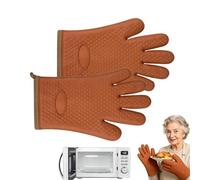 Manoplas de cocina - Guantes de seguridad Barbacoa | Mitones Anti-Brurural para Freidora De Aire Caliente,para Horno Olla Freidora de Aire Cocina, Barbacoa Restaurante
