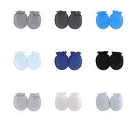 Manoplas de invierno para bebés de 0 a 6 meses, 9 pares, para bebés de 0 a 6 meses, 9 colores, 9 colores