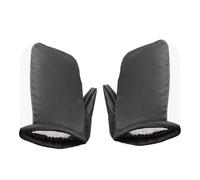 Manoplas de manillar de motocicleta - Calentadores de manos impermeables de piel sintética - Guantes cálidos de invierno con calefacción de manos para moto | Para la comodidad de hombres y mujeres