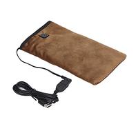 Manoplas de Mano de Belleza Calentadas, Manoplas de Calefacción Bolsa de Calefacción Eléctrica Máquina de Manos Y Pies para Pies Calientes para Agua Tibia(marrón)