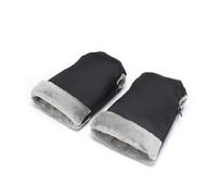 Manoplas de mano para cochecito con forro polar y cremallera, accesorios para cochecito