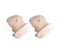 Manoplas de nailon para calentar las manos, equipo de invierno, fundas resistentes al viento, protectores modernos y cálidos para cochecitos, guantes de nailon resistentes al viento