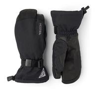 Manoplas de snowboard de 3 dedos HESTRA Powder Gauntlet (Negro)