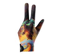 Manoplas deportivas de 3 dedos, guantes de elásticos de poliéster | Guantes de billar elásticos de poliéster y elastano, 3 dedos, transpirables, antideslizantes, para mano izquierda