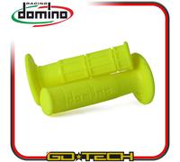 Manoplas Domino Moto Cross Enduro Amarillo Fluo Motard Pit Bike Off Road