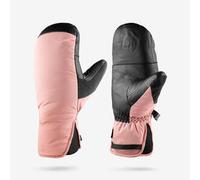 Manoplas esquí cálidas adulto, ESQUÍ 500 rosa L