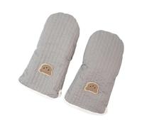 Manoplas impermeables para cochecitos de bebé, con diseño de dibujos animados, capa impermeable que garantiza manos secas y cálidas durante salidas de nieve, cochecitos y guantes
