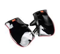 Manoplas Moto, Guantes Manillar Moto Motorcycle Warm Handle Set Leather Windproof Riding Three-Dimensional Cold and Waterproof Gloves