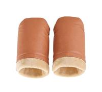 Manoplas Para Cochecito Calentadores De Mano,Accesorios De Cochecito Impermeable Y Resistente Al Viento Para Climas Fríos - Guantes Para Padres Y Asistentes De Viaje Al Aire Libre, naranja, Se référer