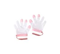 Manoplas para masticar para bebés que dejan de chuparse las manos, equipo de protección transpirable, diseño fácil de llevar para recién nacidos, guantes multiusos para bebé