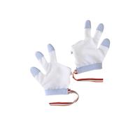 Manoplas protectoras de dedos para bebé, para evitar que se chupen el pulgar las uñas, de algodón suave, cómodos, transpirables, fáciles de llevar para bebés, guantes protectores para bebés