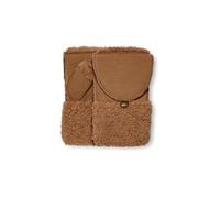 Manoplas UGG W BONDED FLEECE FLIP MITTEN (Castaño)