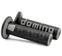 Domino Empuñaduras ergonómicas A360 Off-road Comfort Negro/Gris Ø22 mm L120 mm cerradas