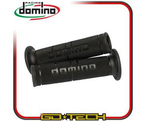 Manopoles Domino Corsa On Road Racing De 2, Cinta Abierta, 120 mm, Negro