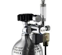 Manoreducto compacto con contador de burbujas y solenoide
