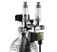 Manoreducto compacto de Co2 con dos salidas y solenoide
