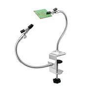 Manos Amigables Toolour Soporte para Cautín Dos Brazos Abrazadera de Estación de Soldadura para Artes de Bricolaje Reparación Electrónica de Fabricación de Modelos de PCB