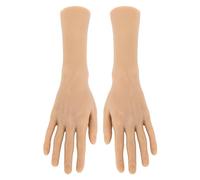 Manos de maniquí Masculino de Alta Simulación para Práctica de Tatuajes, Reloj, Pulsera, Exhibición, Escaparate de Filmación, Uso Versátil, Textura de Piel Real para Efecto de