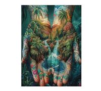 Manos fantásticas Puzzle 500 Piezas Hogar Decoración Elegante Rompecabezas para Hombres Y Mujeres 3D DIY Creativo Aliviar Estrés Desafío Intelectual 500 PCS