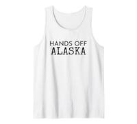 Manos Fuera de Alaska - Detenga la Tierra y los Minerales Atrapados Camiseta sin Mangas