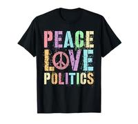 Manos fuera de la PAZ AMOR POLÍTICA Libertad Escuadrón de Protesta Elecciones Camiseta