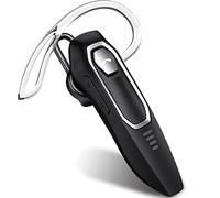 Manos Libres Bluetooth Auricular V5.0, 30 Hrs Talking y 15 Días en Espera, Pinganillos Bluetooth para Movil Voz HD, Auriculares Bluetooth Inalámbricos con Microfono para Negocios